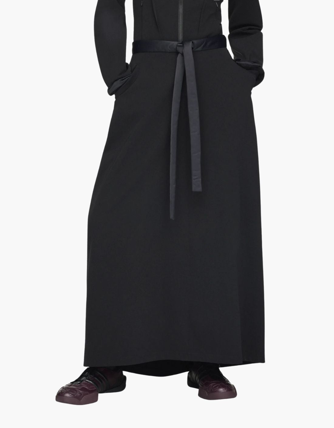 Falda con cinturón "Padded"