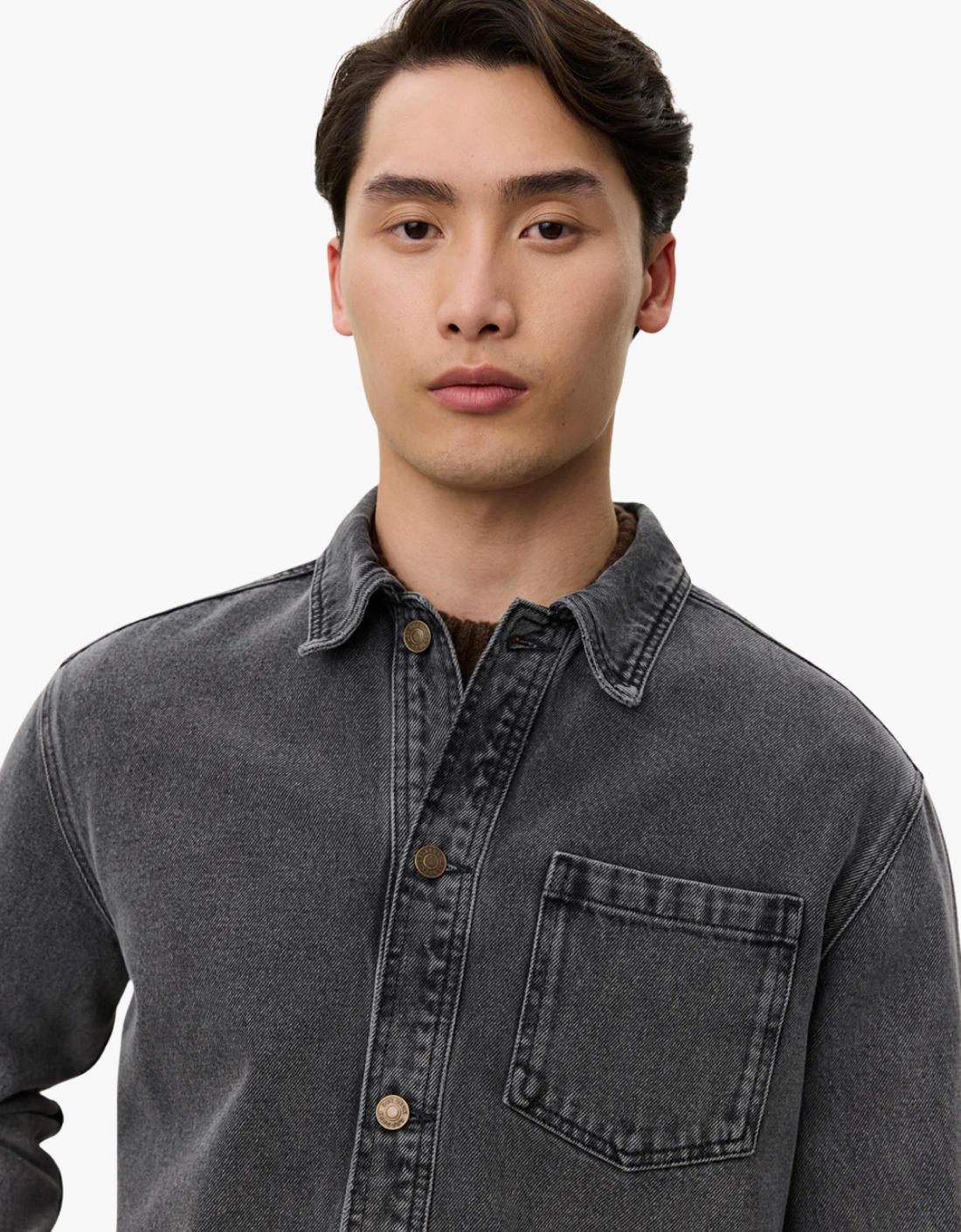 Sobrecamisa de algodón "Loan Washed"