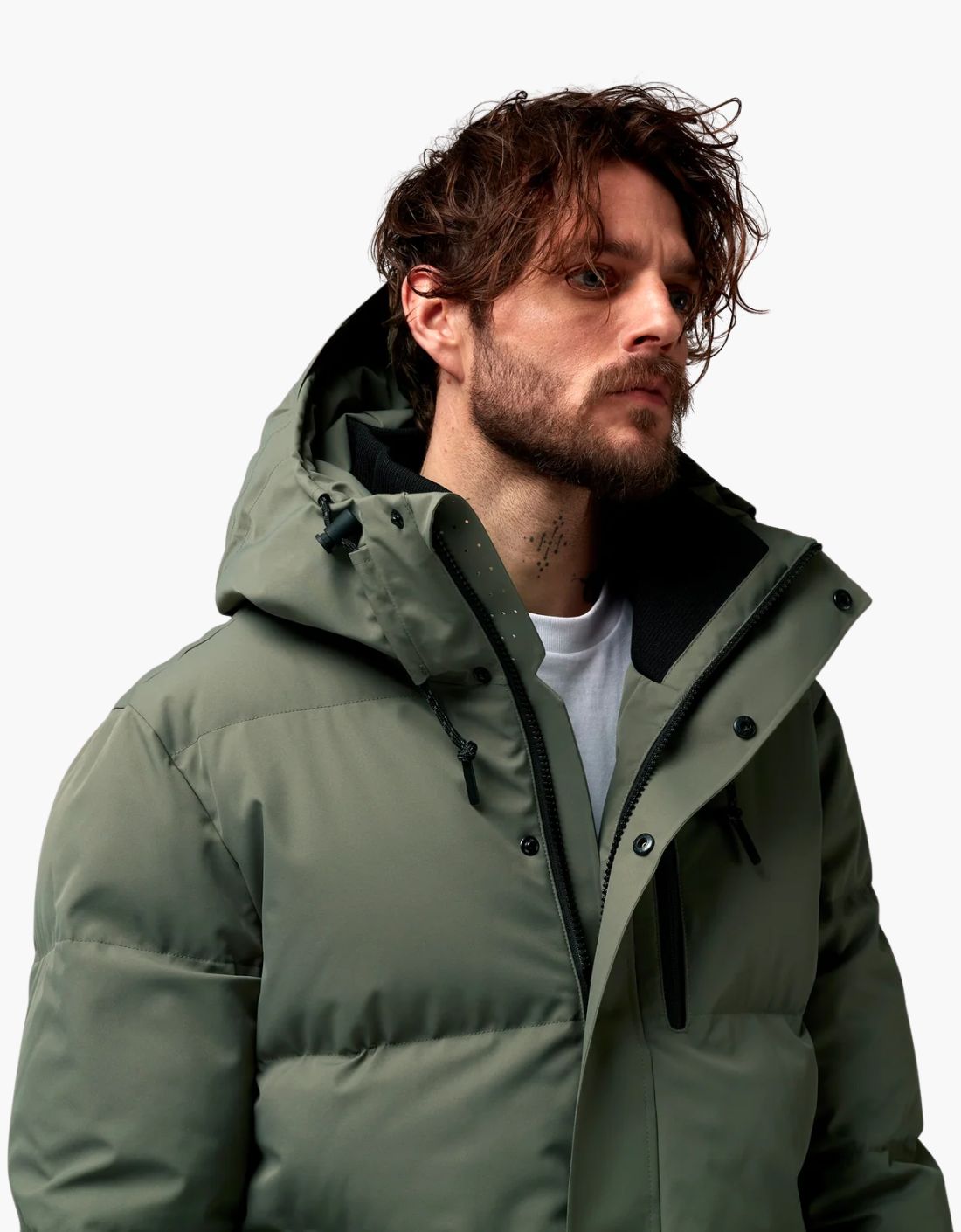 "Bayu" padded waterproof coat