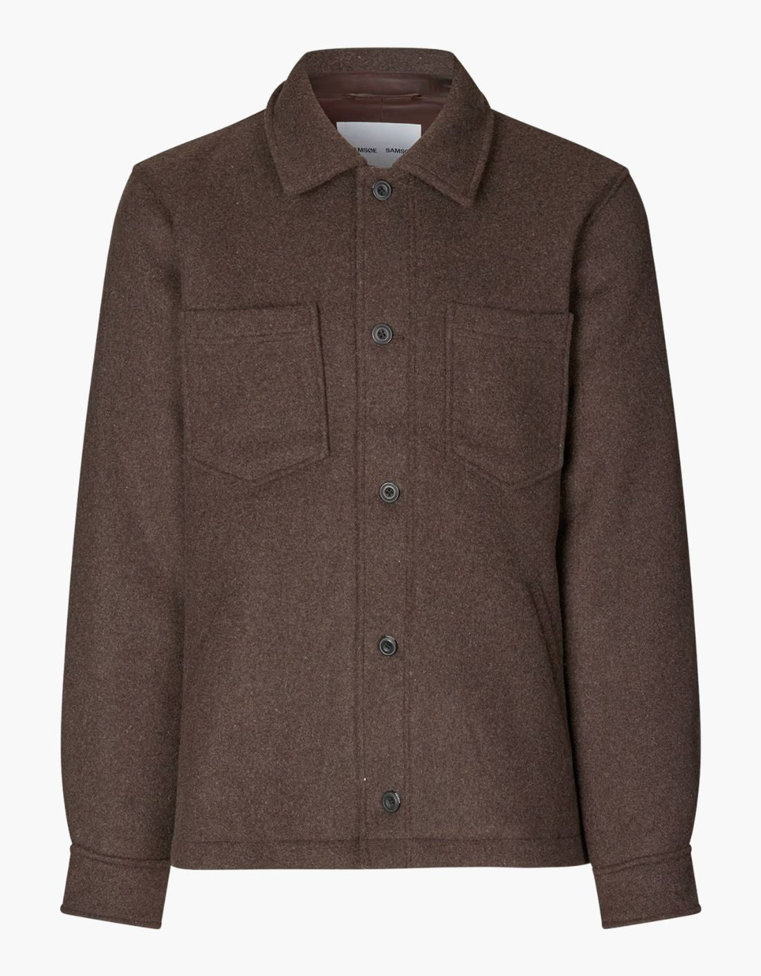 Chaqueta sobrecamisa lana "Pally"