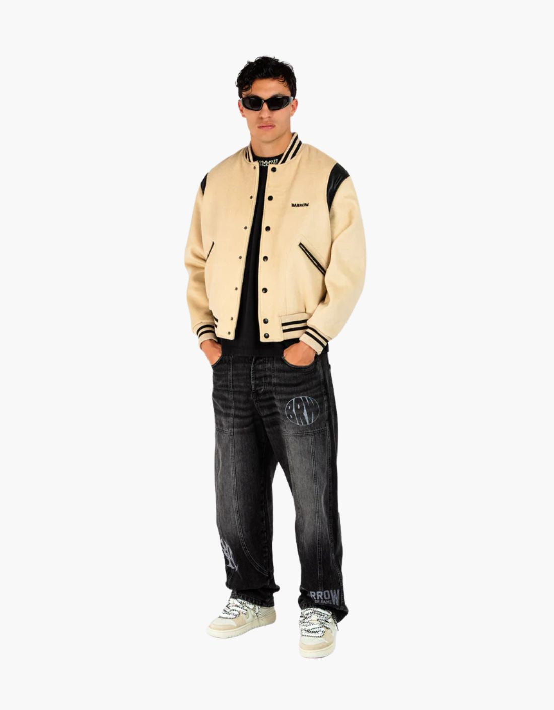 Bomber con oso "Varsity"