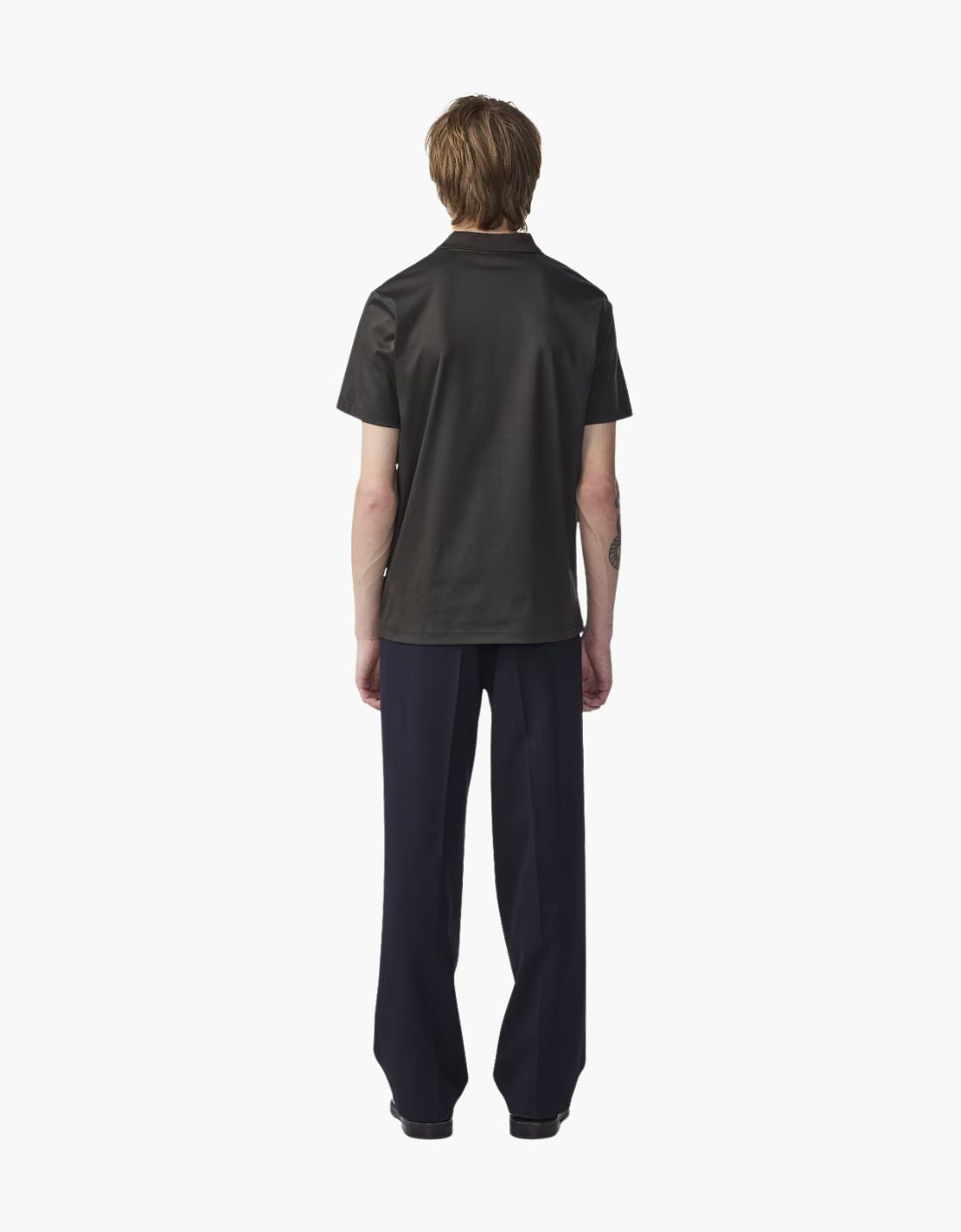 "Paul SS" open neck polo