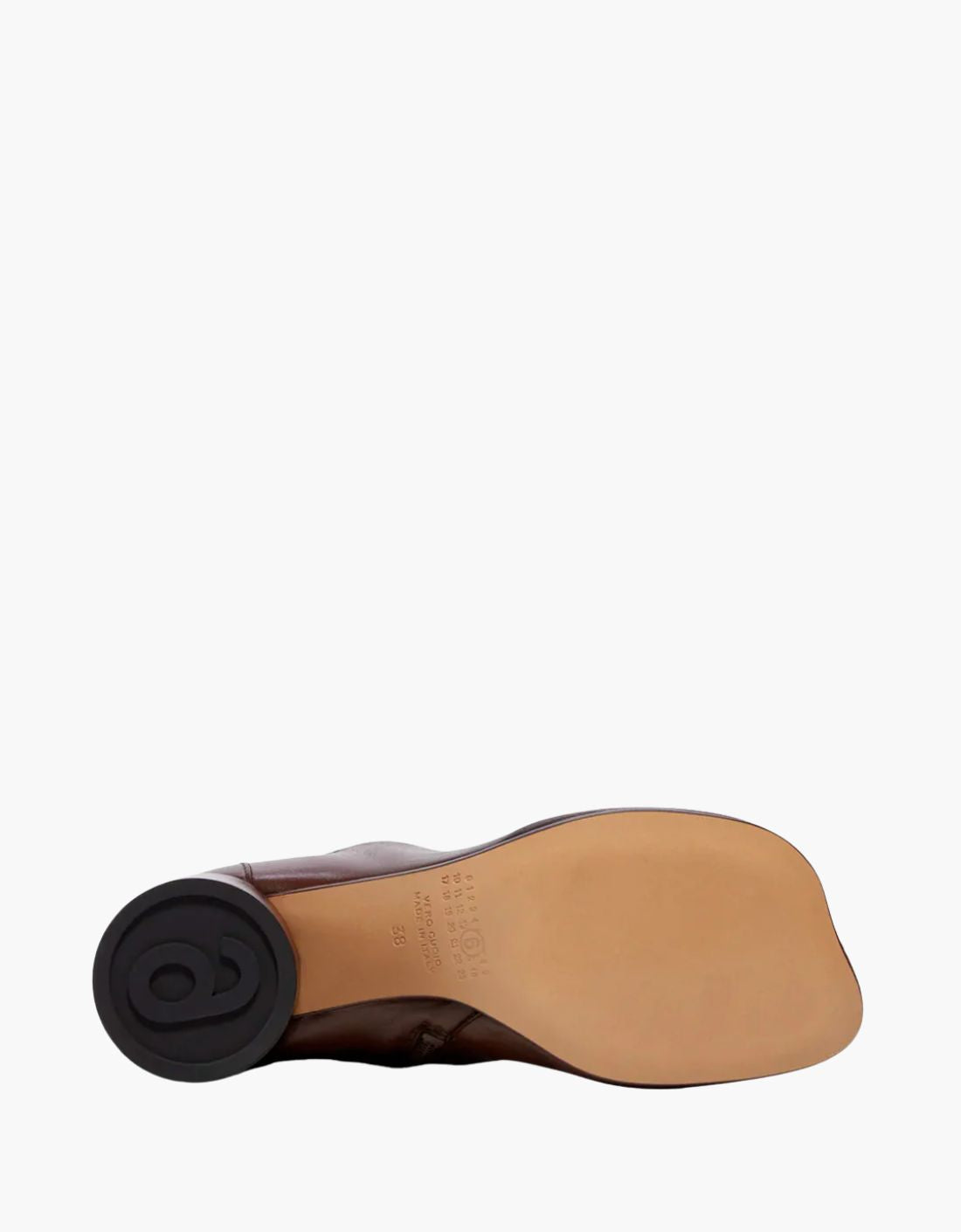 Botines marron craquelado "Anatomic" - MM6