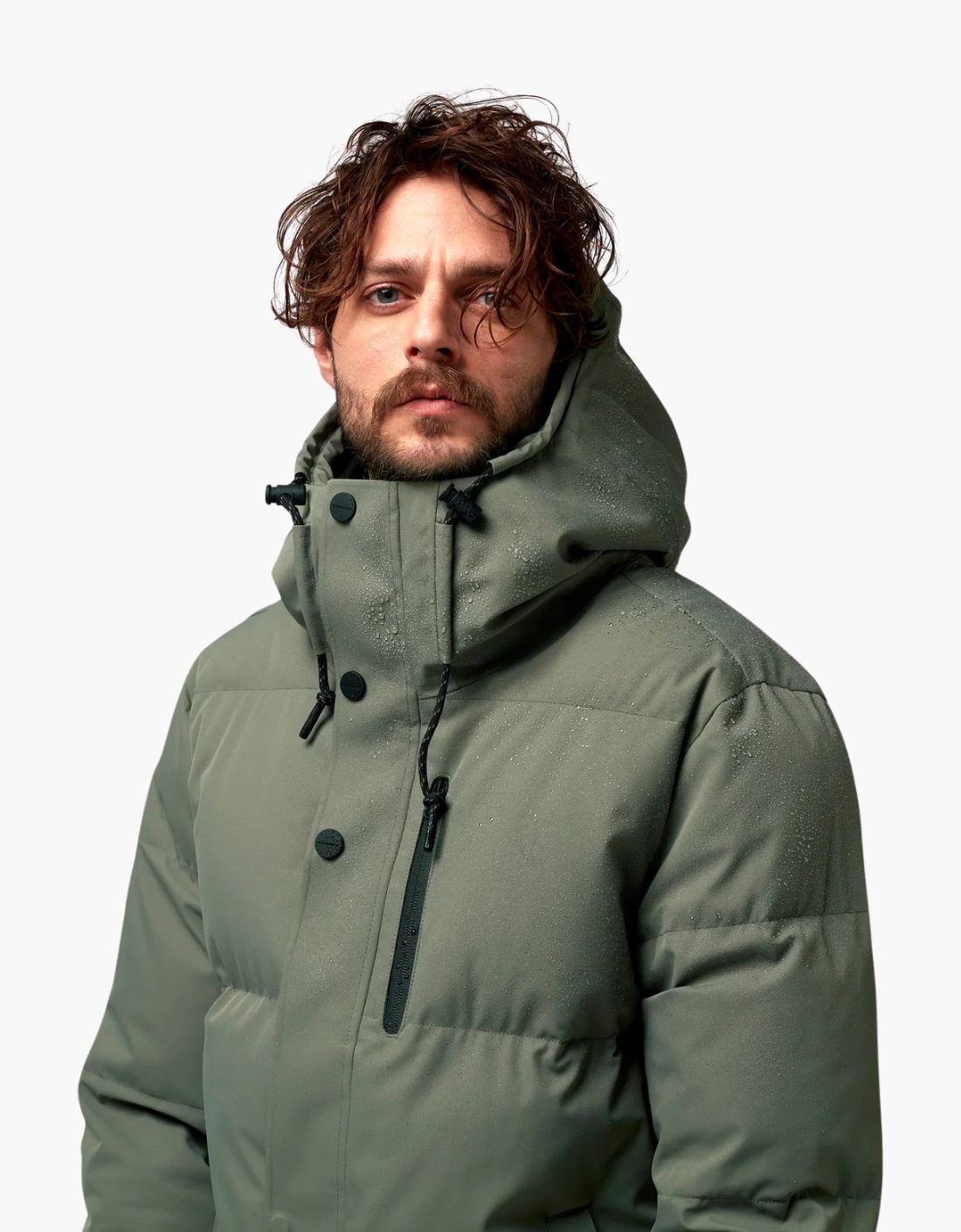 "Bayu" padded waterproof coat