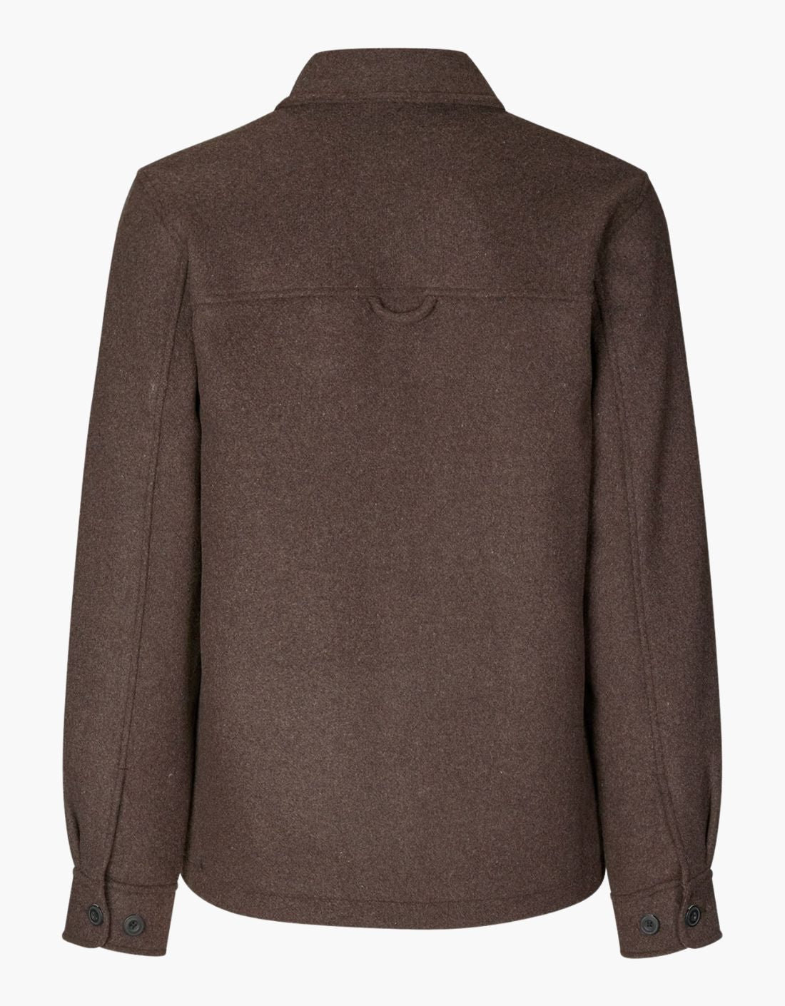 Chaqueta sobrecamisa lana "Pally"