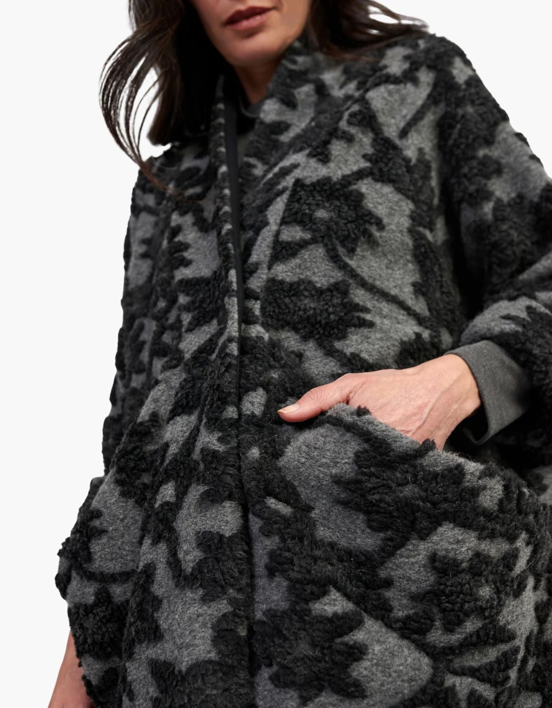Oversized "Shadow" jacket
