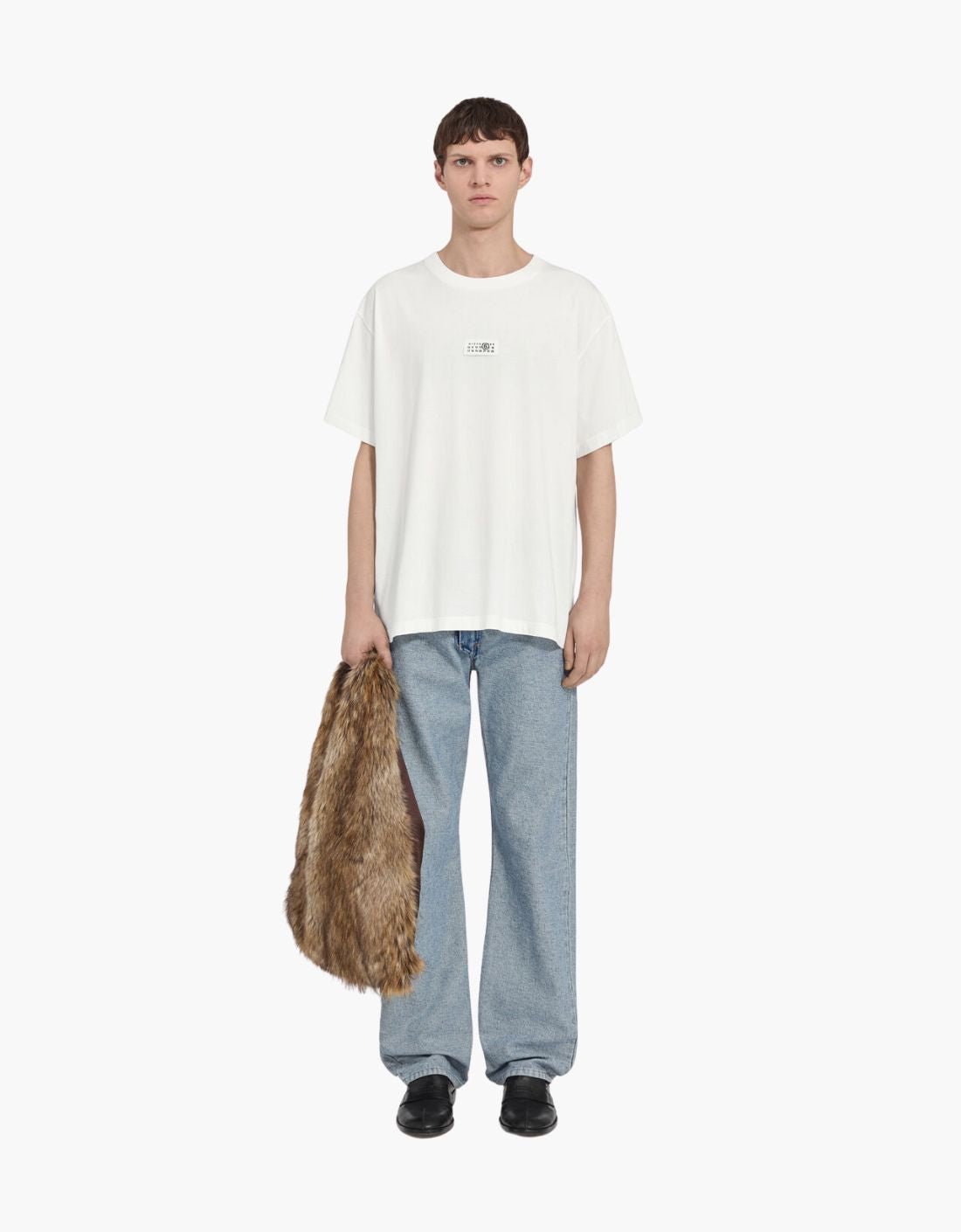 "Mini Numeric" Cotton T-Shirt - MM6