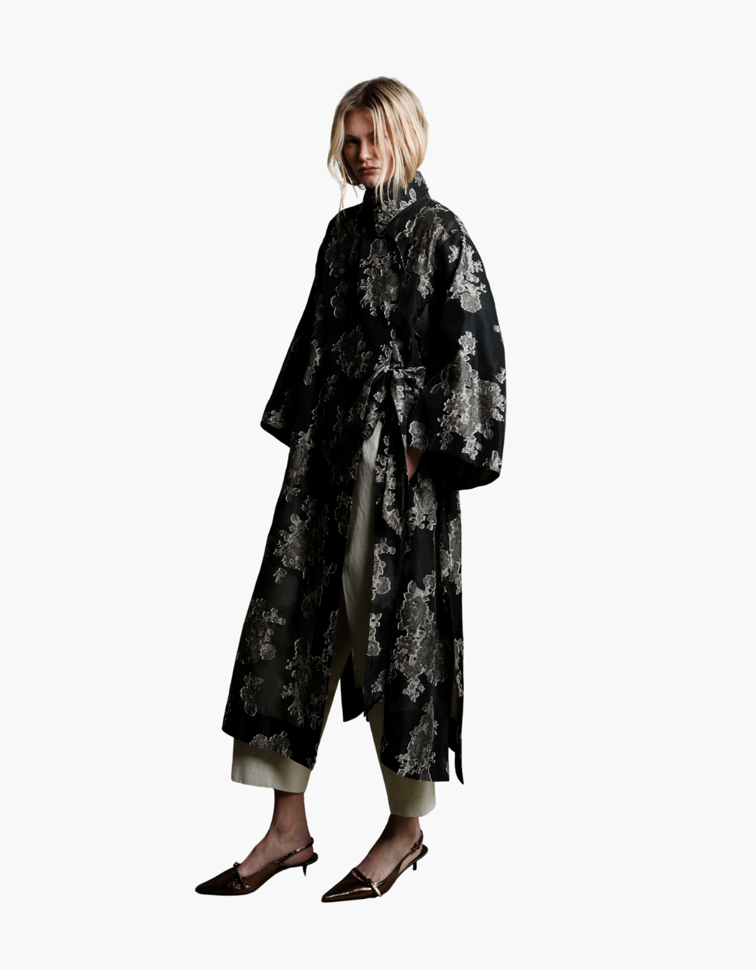 Vestido Kimono "Peonias"