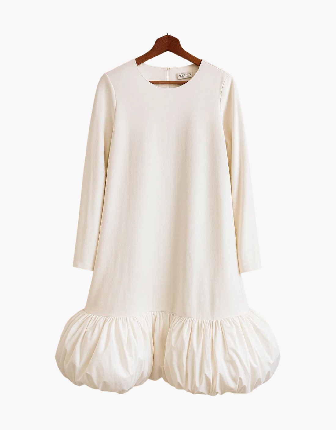 Vestido Volante Blanco