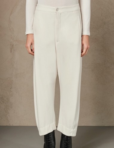 Pantalón Comfort off white