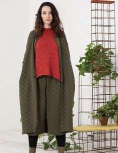 Abrigo Gigy acolchado verde