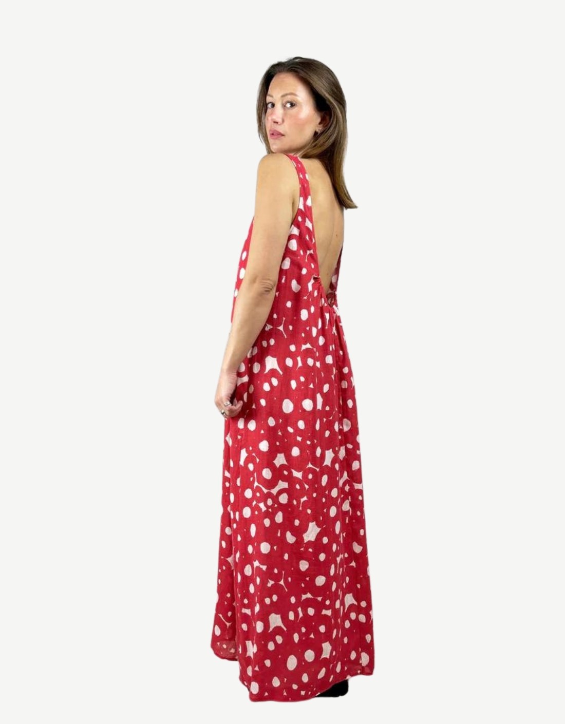 Vestido Círculos Red