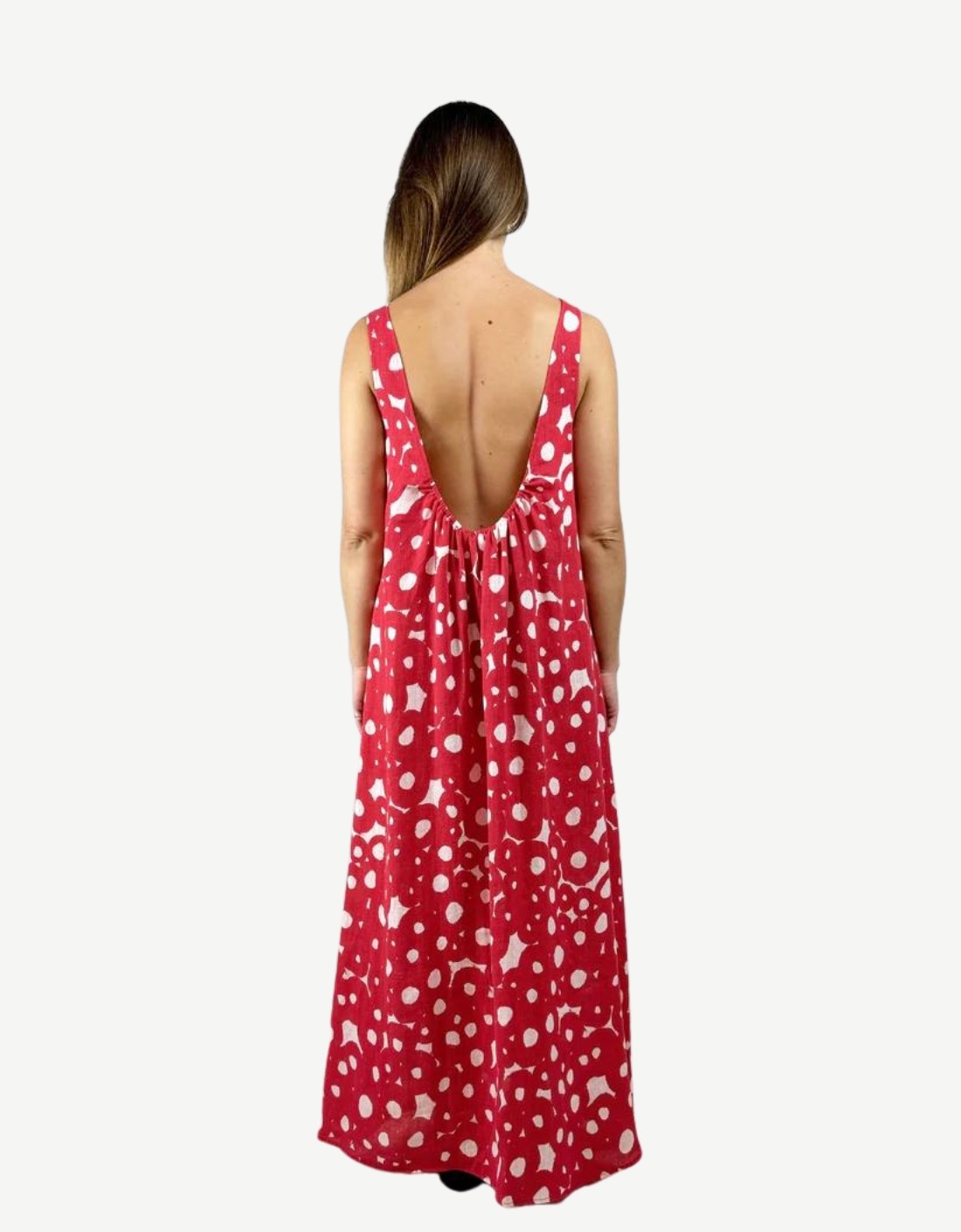 Vestido Círculos Red