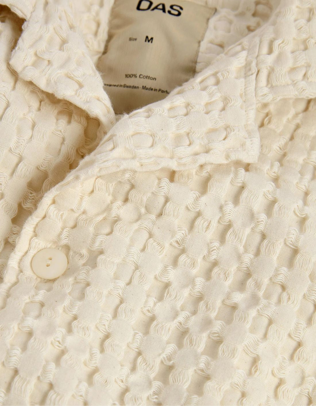 Camisa Waffle Beige
