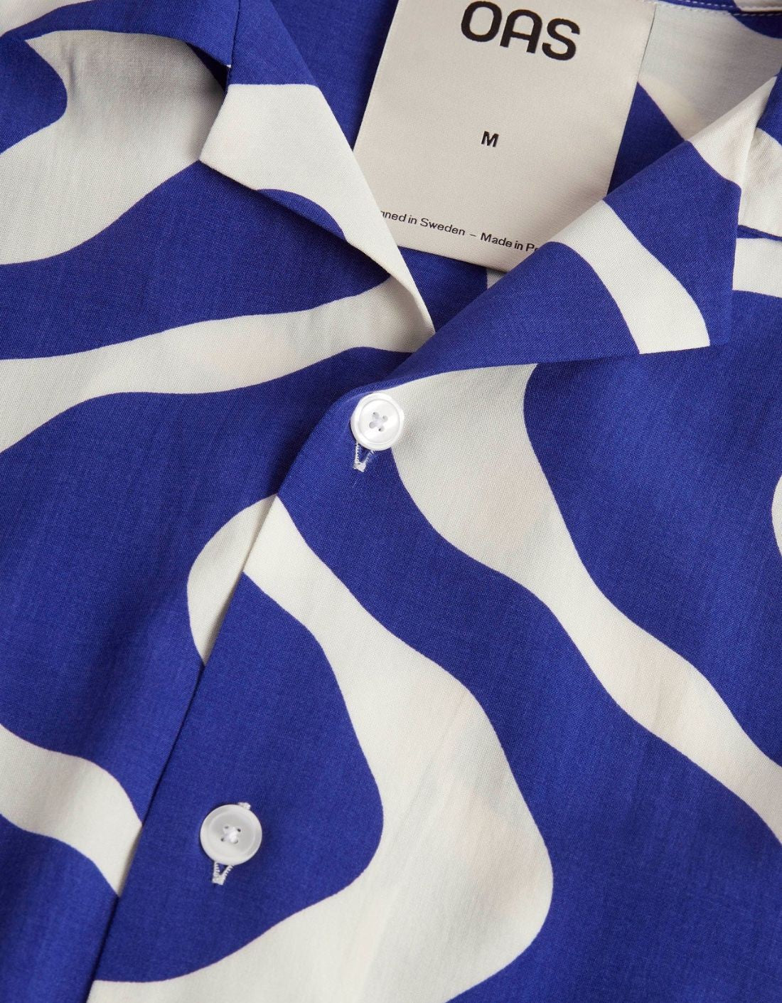 Camisa Blue Rippling Viscosa