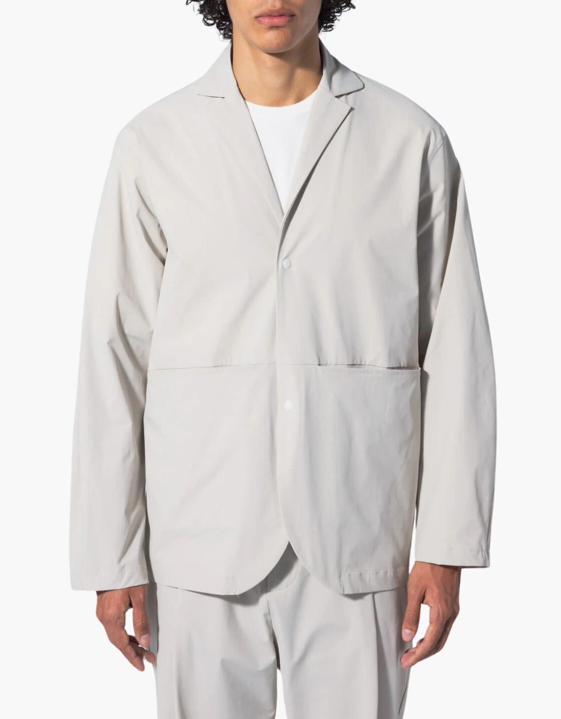 Blazer tejido técnico