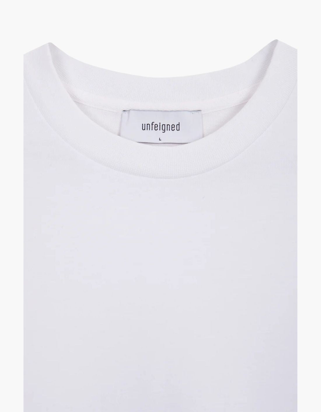 Camiseta "Basic U" manga larga algodón