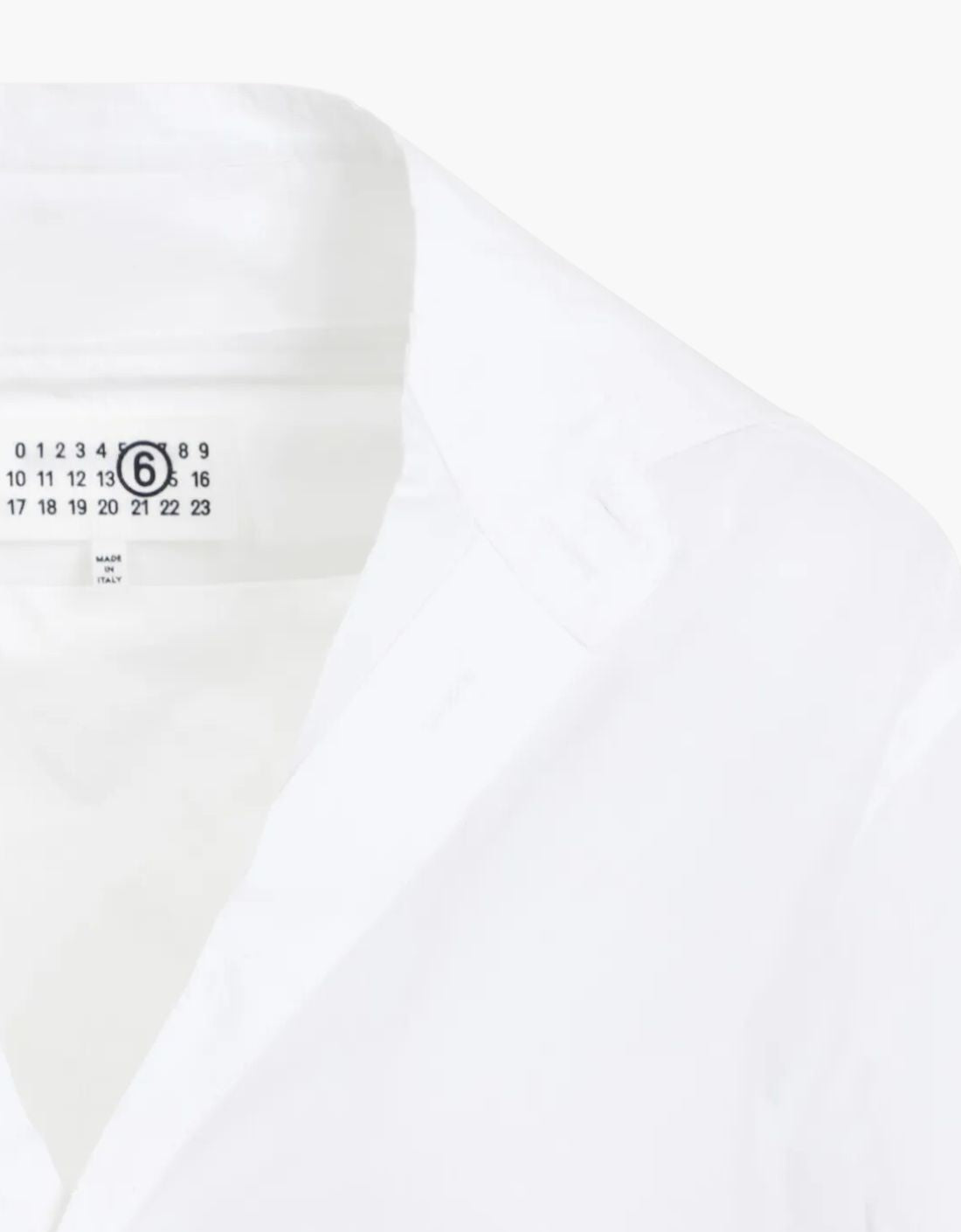Camisa Blanca Popelin MM6