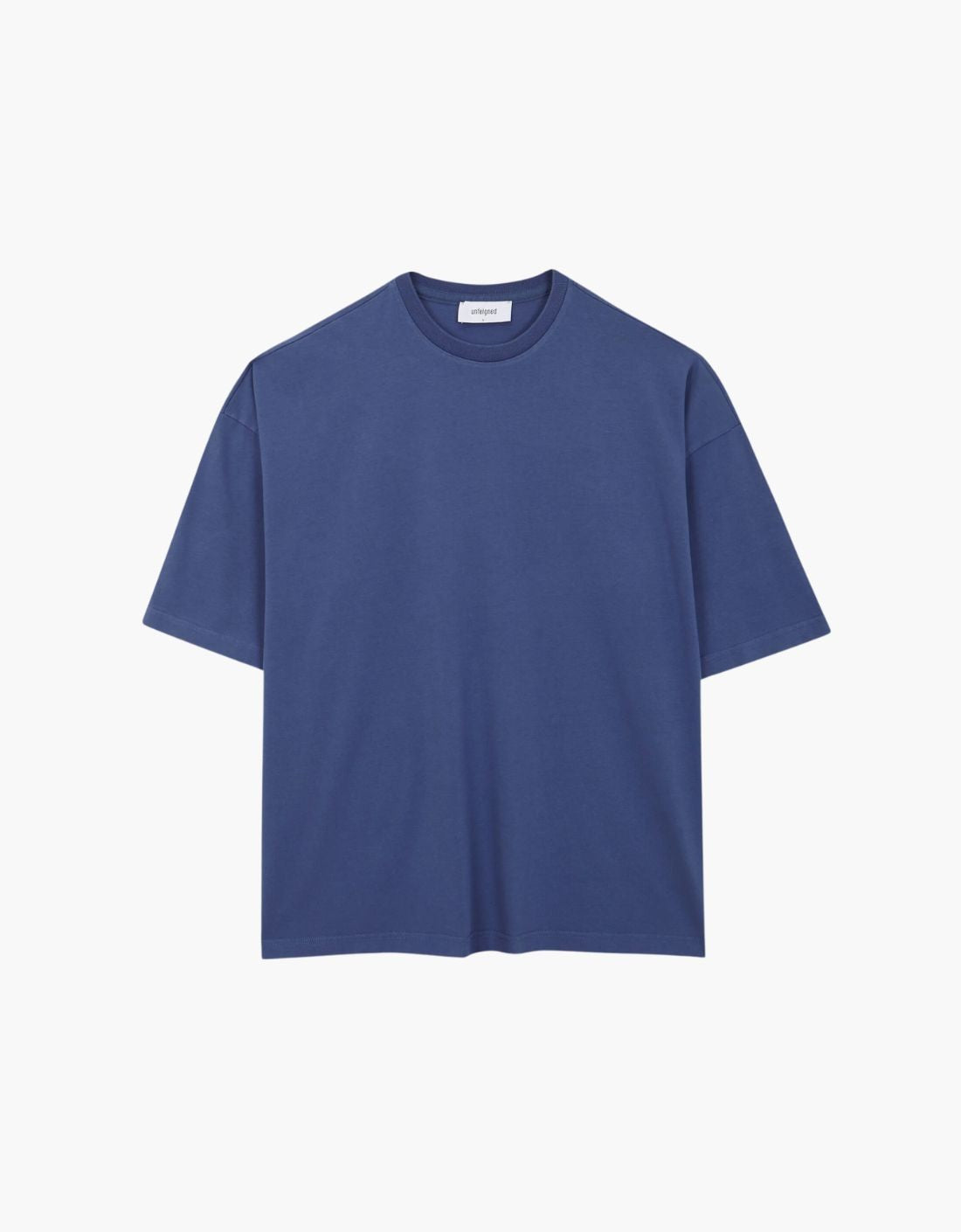 Camiseta "Basic U" algodón oversize