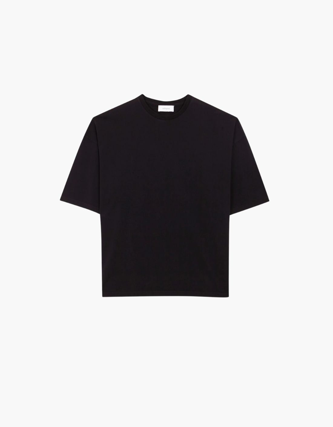 Camiseta "Basic U" algodón oversize