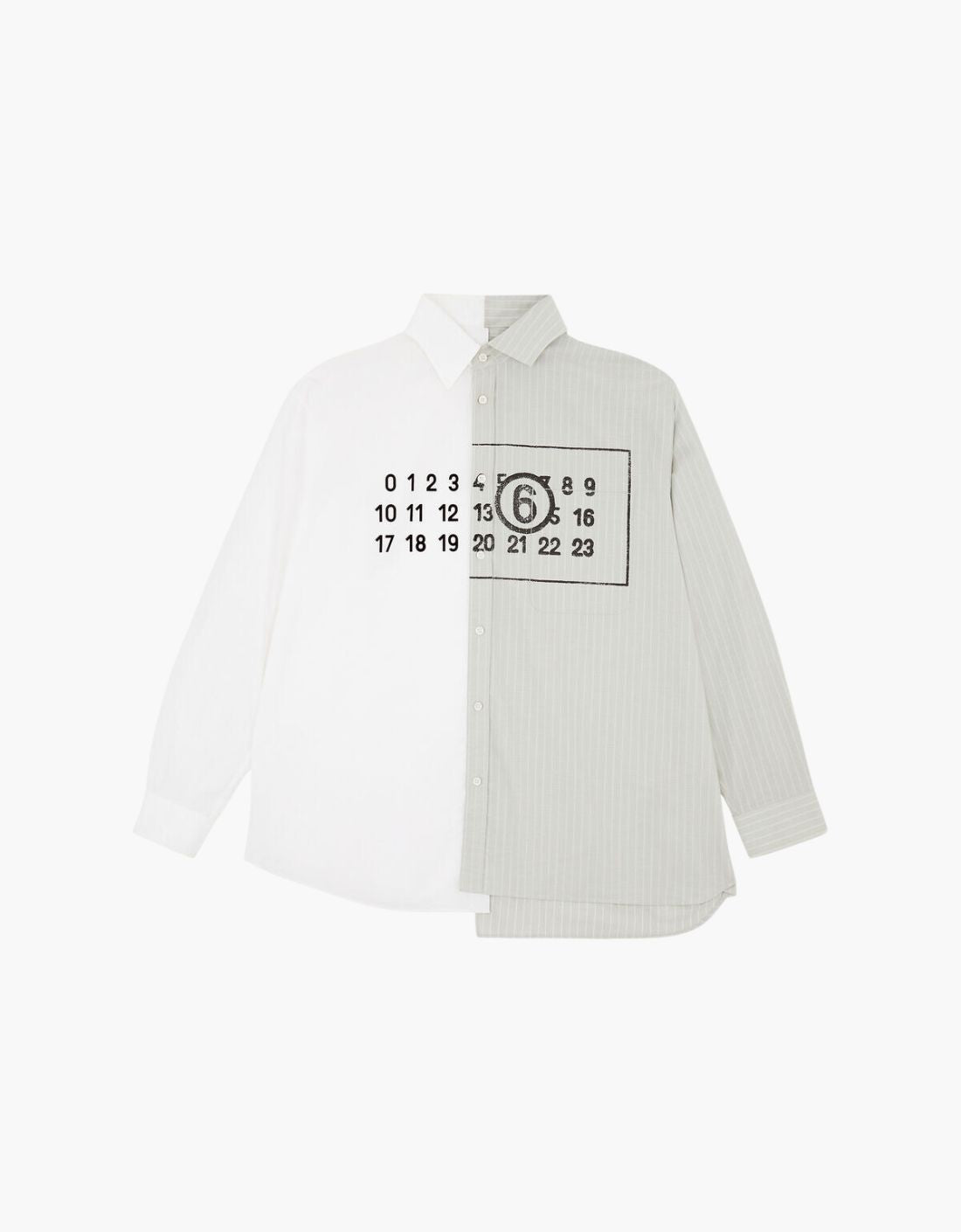 Camisa MM6 bicolor