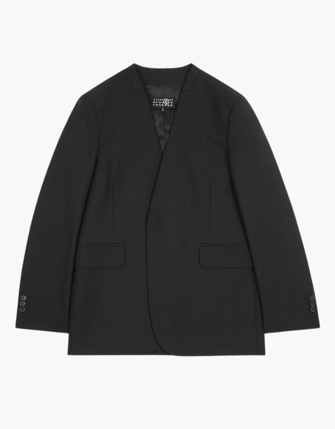 Americana Sastre Negro MM6 - S52BN0137