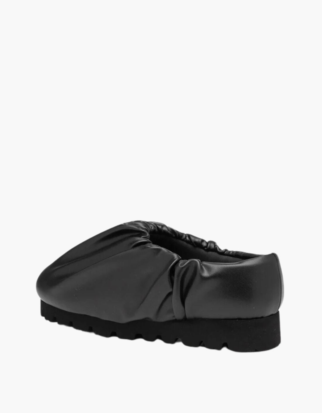 Zapato - "Camp shoe"  LOW BLACK
