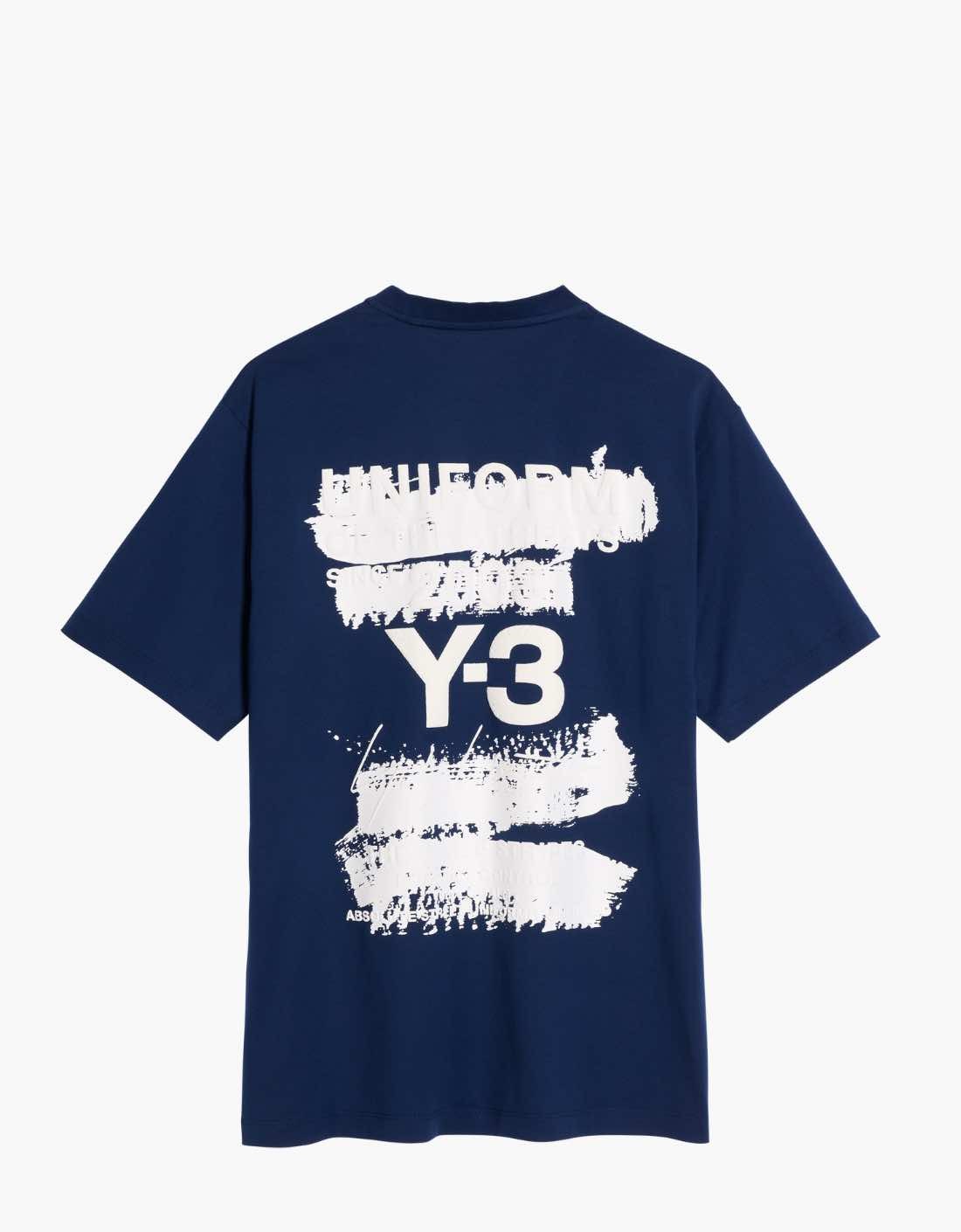 Camiseta back print "Crossed" Y-3
