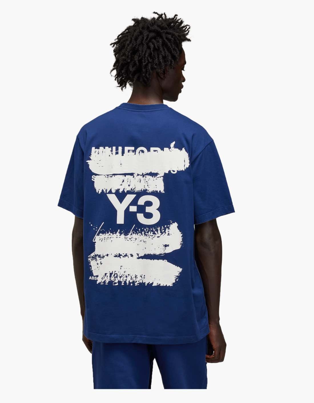 Camiseta back print "Crossed" Y-3