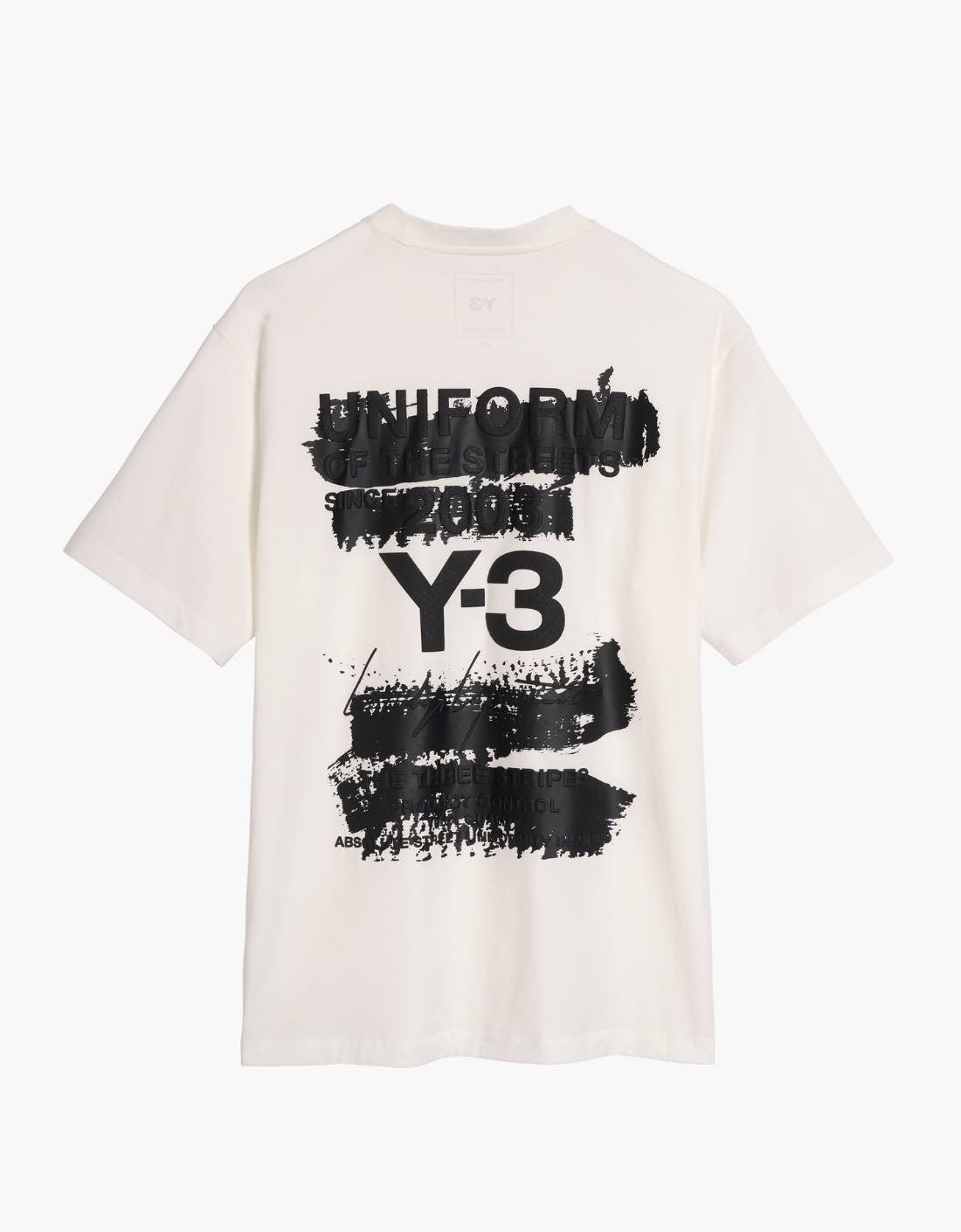 Camiseta back print "Crossed" Y-3
