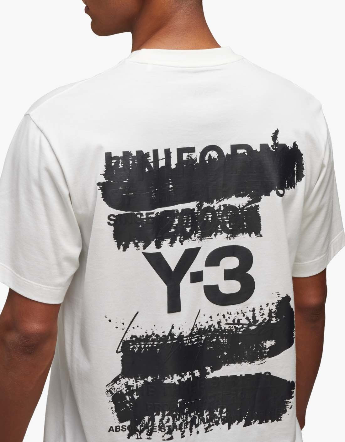 Camiseta back print "Crossed" Y-3