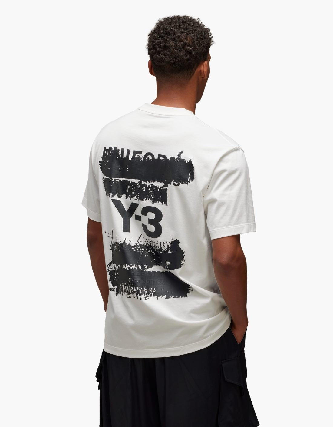 Camiseta back print "Crossed" Y-3