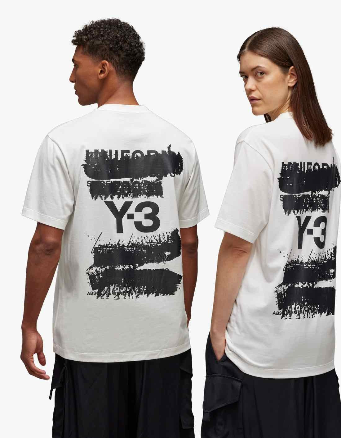 Camiseta back print "Crossed" Y-3