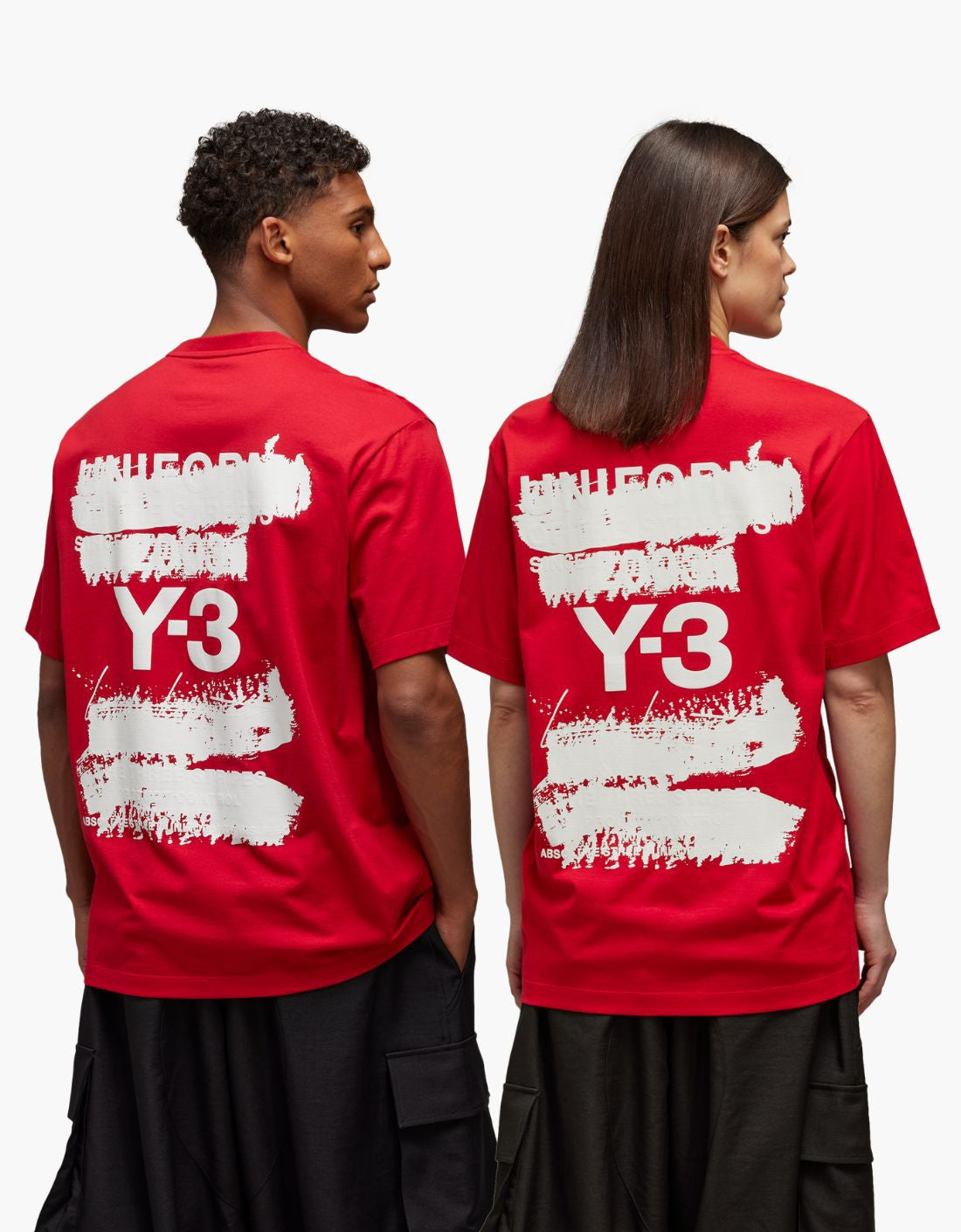 Camiseta back print "Crossed" Y-3