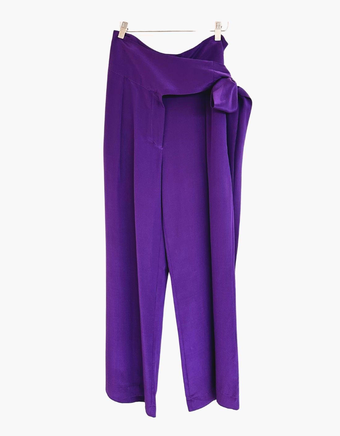 Pantalon Morado Seda