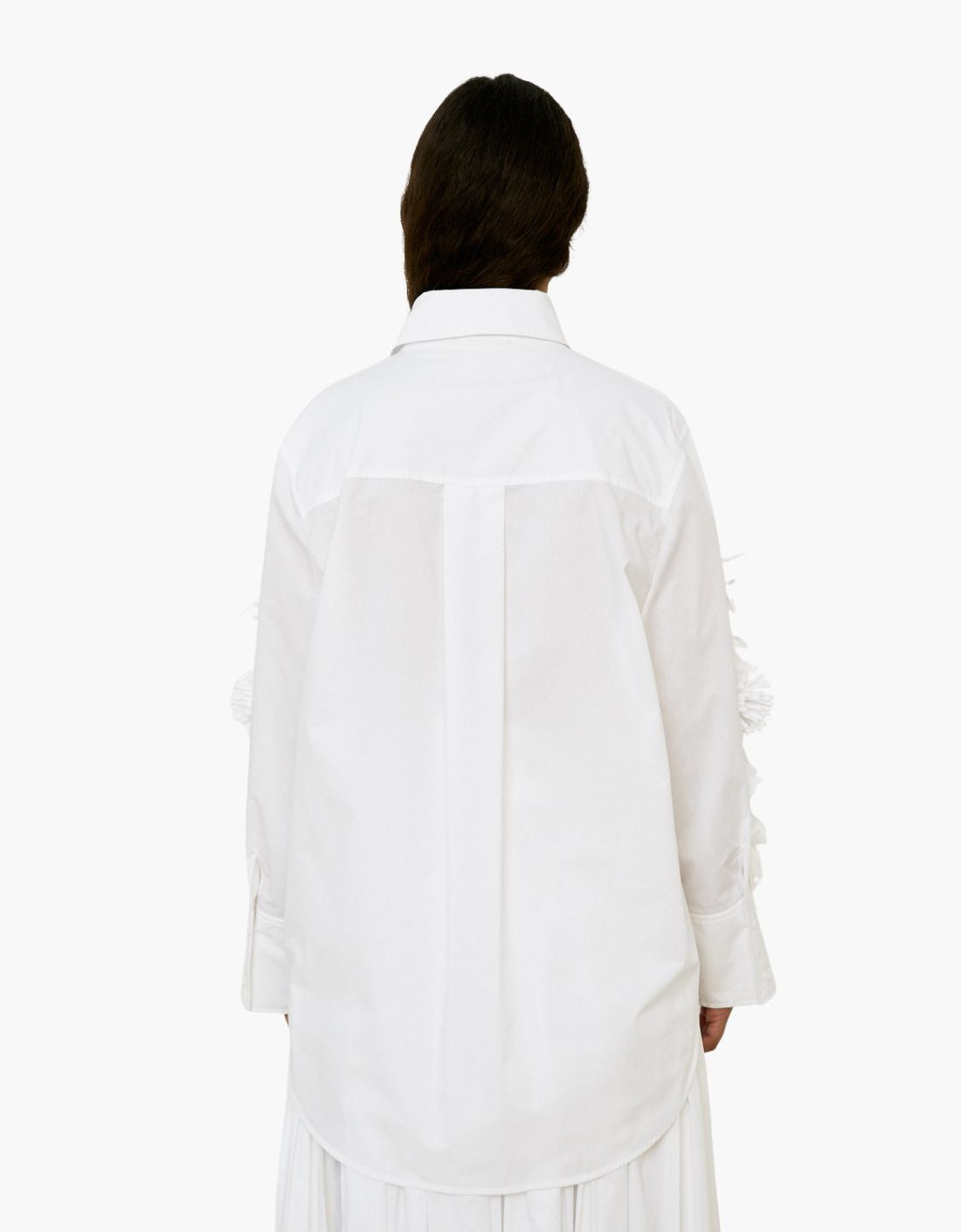 Camisa bordado mangas "Flori"