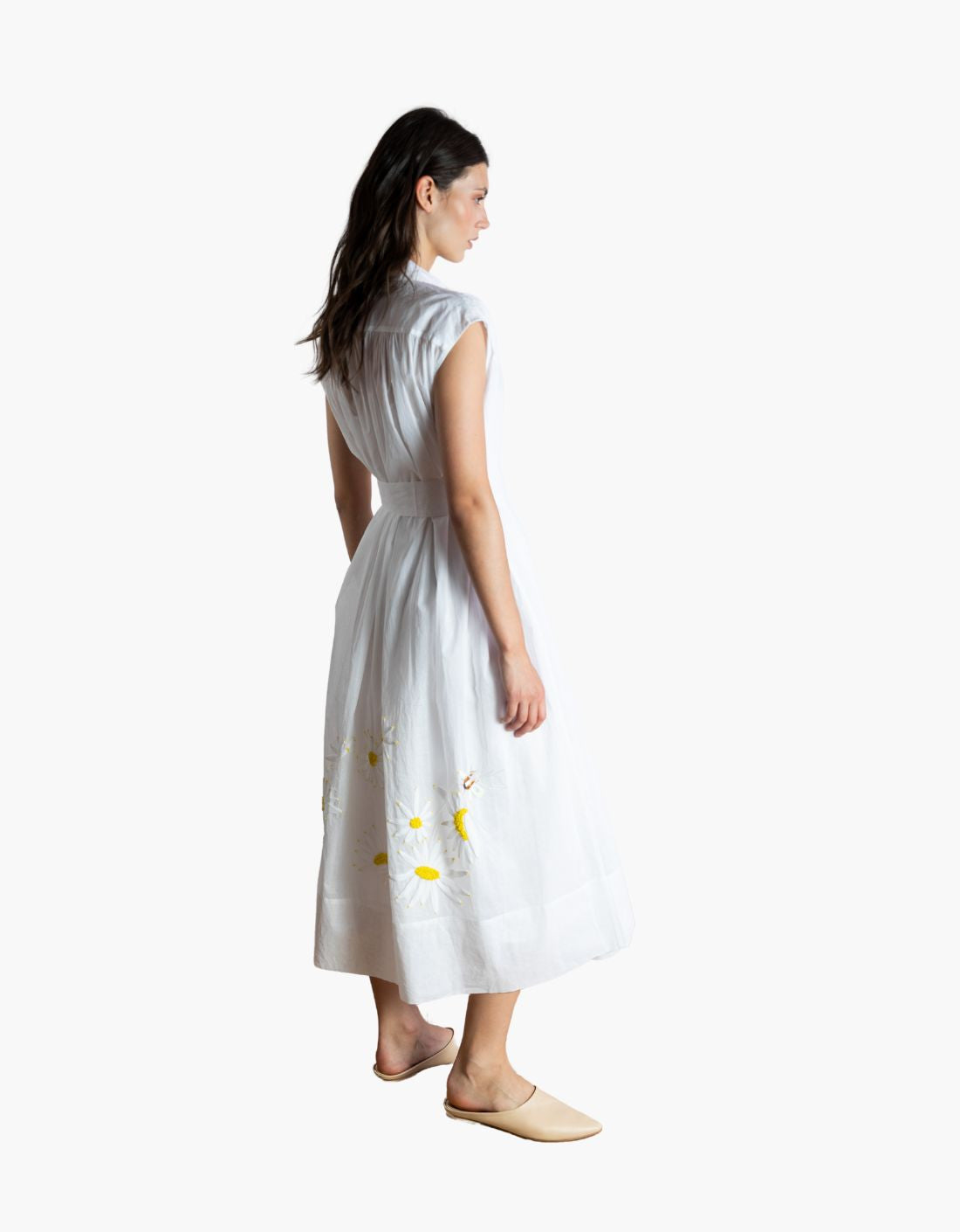 Vestido "Margaritas" organza