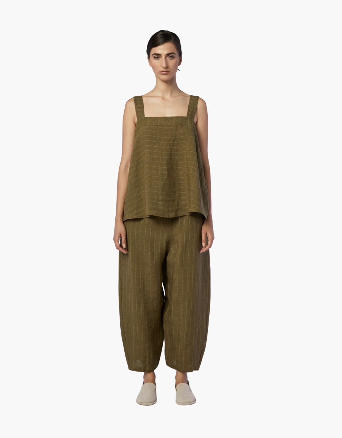 Pantalon "Margeritha" - Cintura elástica