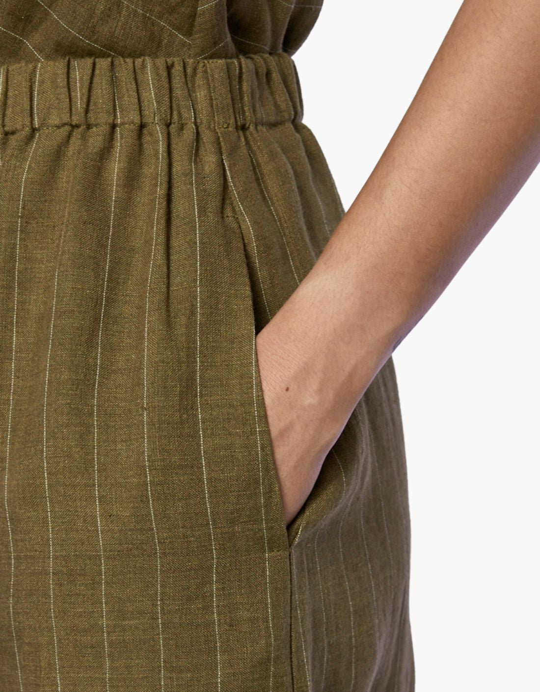 Pantalon "Margeritha" - Cintura elástica