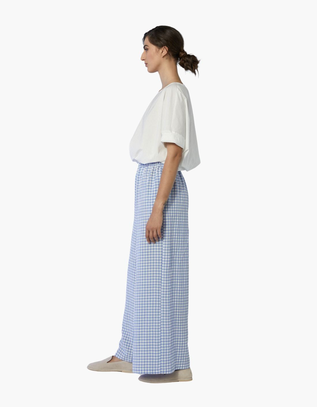 Pantalón Cropped Vichy "Lantana"
