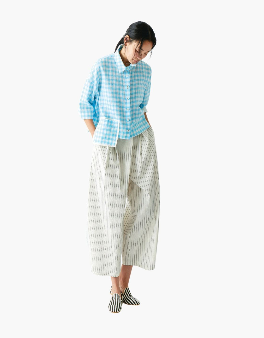 Pantalon pinza doble "Sia"