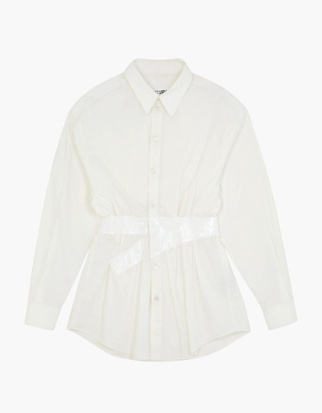 Camisa con cinta MM6