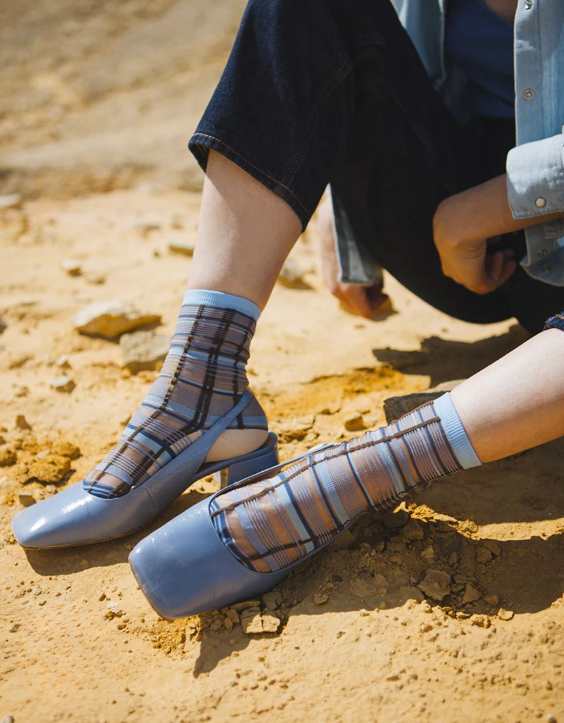 Calcetines "Nevada Roads" - Blue