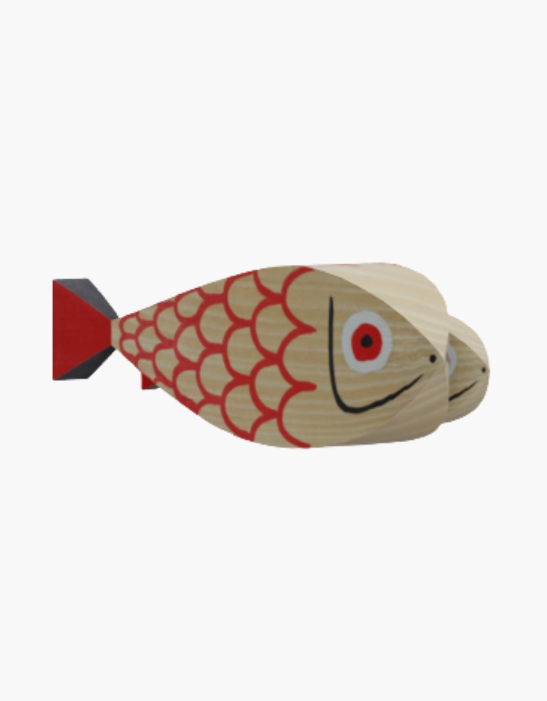 Wooden Dolls "Mother Fish & Child"