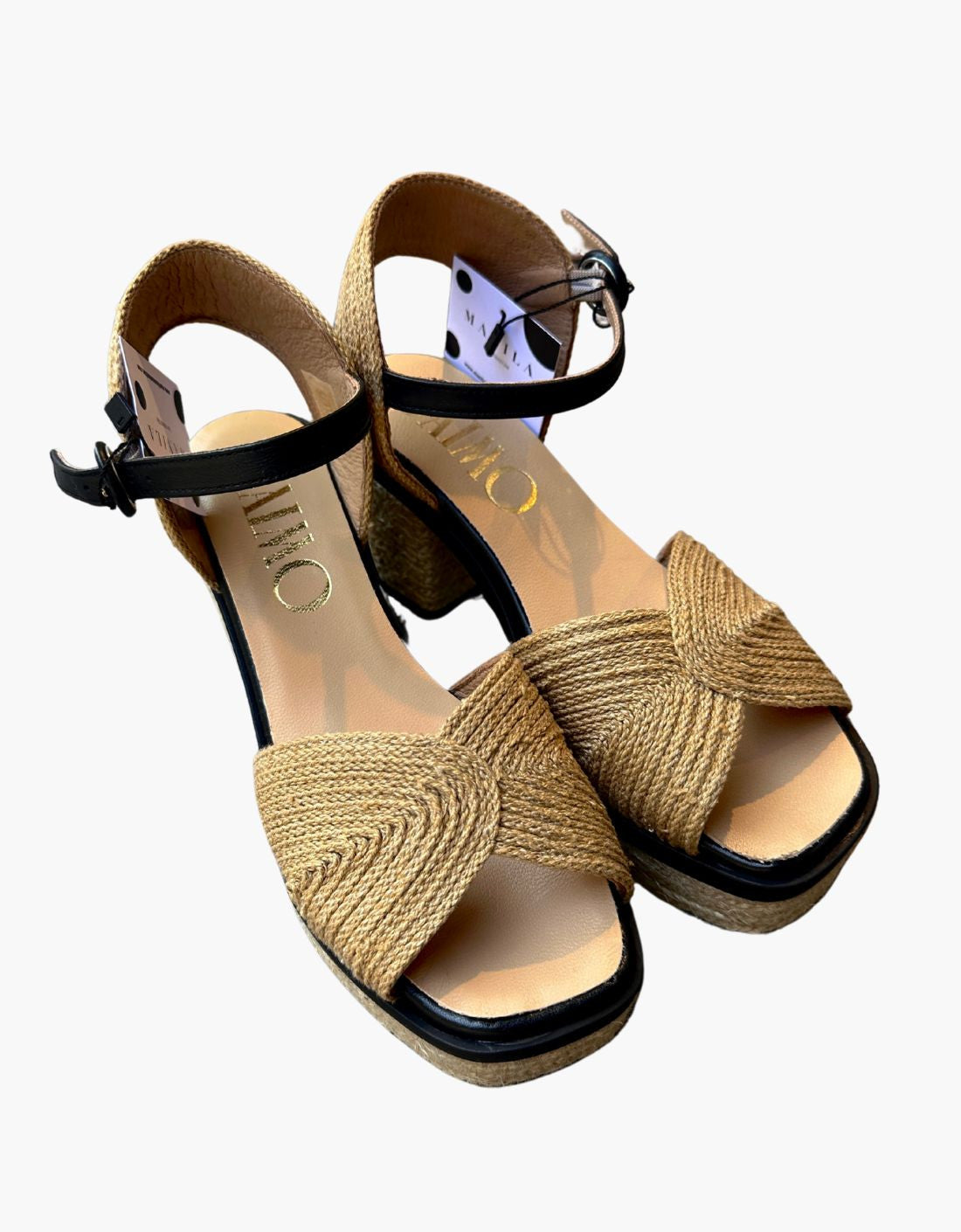Sandalia tacon "Marieva"