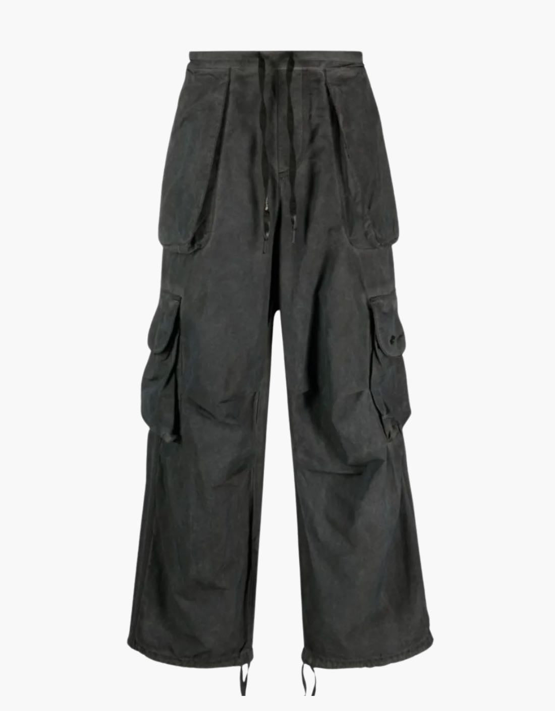 Pantalón Cargo - Gris ajado