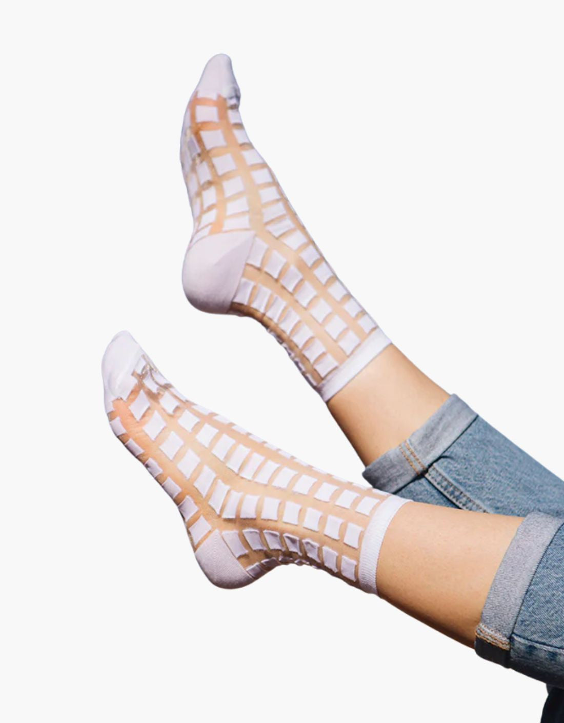 Calcetines "Ginza White"