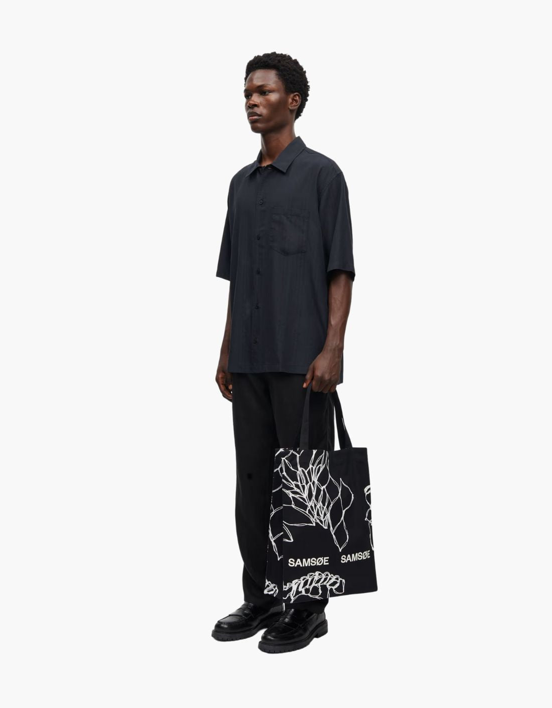 Camisa "Saayo" - Negra