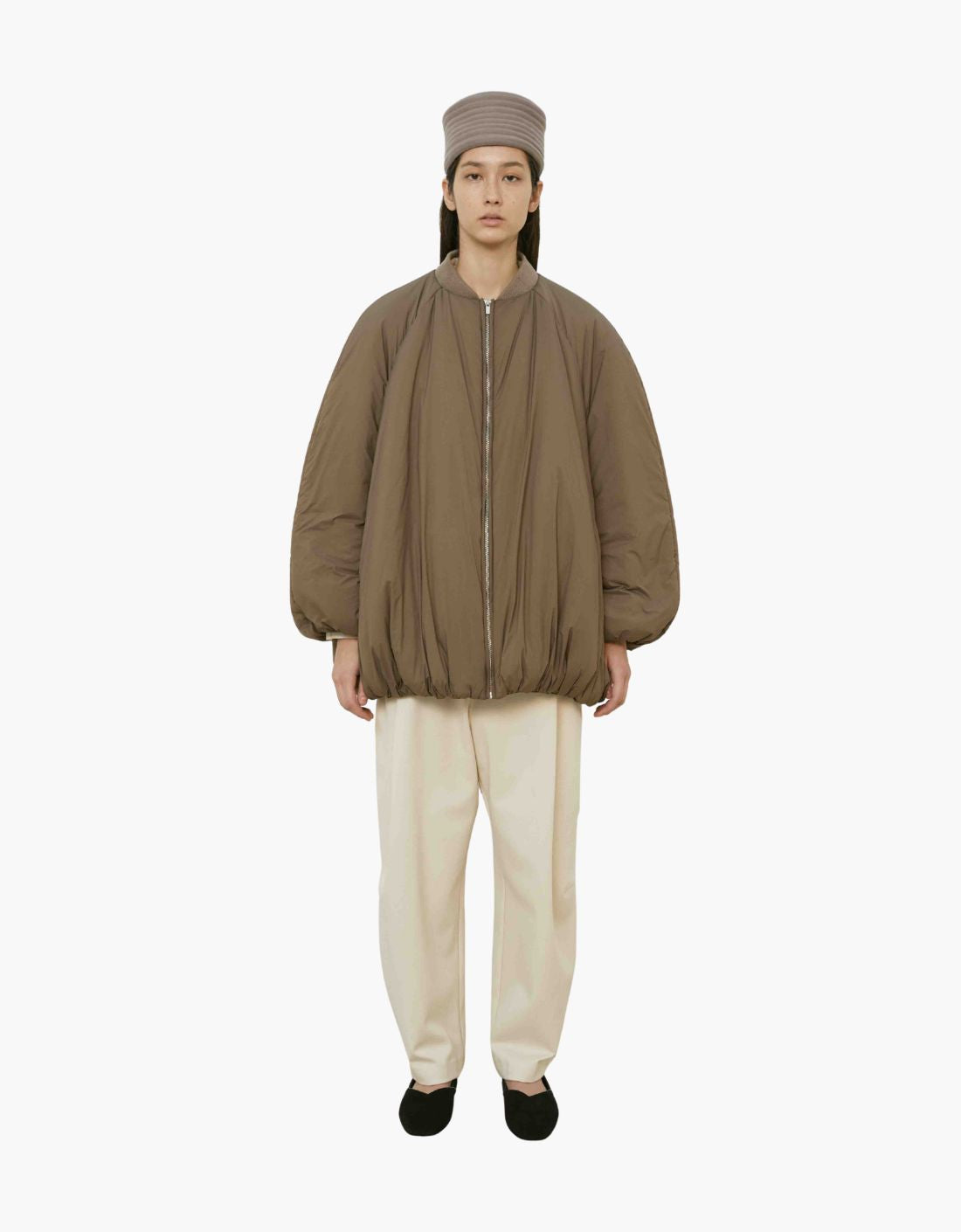 Bomber larga acolchada "Plumino"