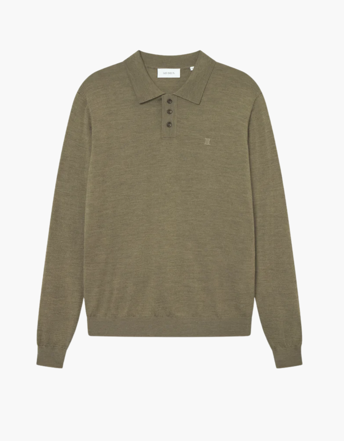 Polo manga larga "Greyson" Verde